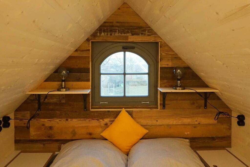 Вилла Tiny Haus Auf Idyllischem Grundstueck Im Rittergut Klipphausen Экстерьер фото