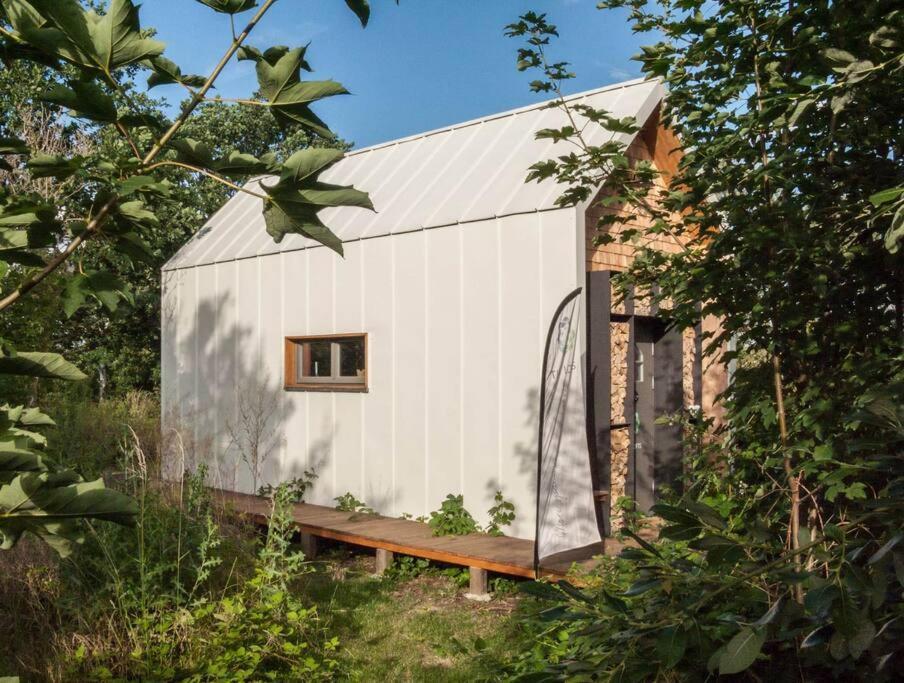 Вилла Tiny Haus Auf Idyllischem Grundstueck Im Rittergut Klipphausen Экстерьер фото